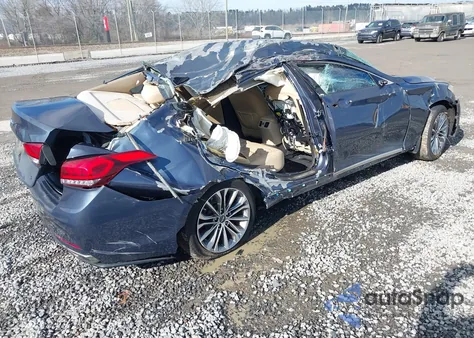 2015 Hyundai Genesis 3.8 из США, поврежденный, VIN KMHGN4JEXFU096508